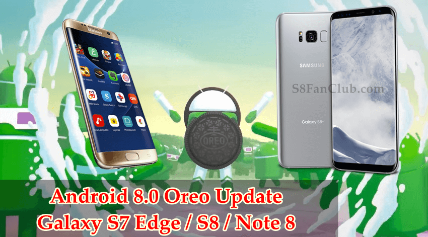 Android O 8.0 Oreo: To Be Updated for Galaxy S7 / Edge / S8 / Note 8 | samsung-galaxy-s8-plus-note-8-oreo-8.0-android-software-update