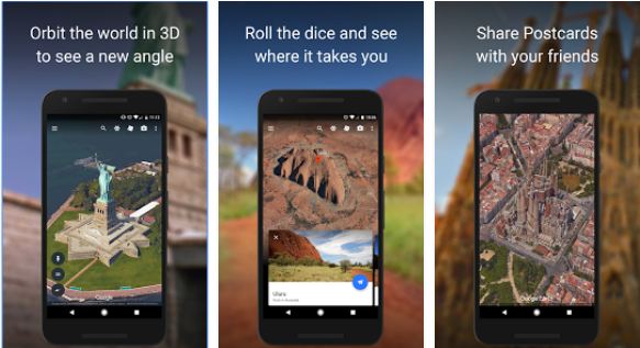 3D Google Earth Mobile App for Samsung Galaxy S7 Edge / S8 Plus | 3D-Google-Earth-Mobile-App-Samsung-Galaxy-S7-Edge-S8-Plus
