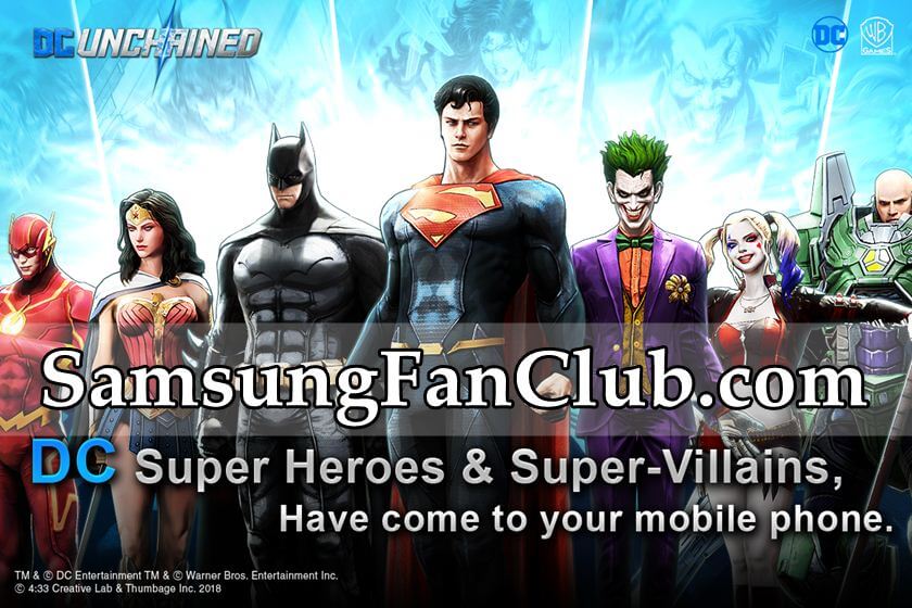 DC Unchained Action Game for Samsung Galaxy S7 | S8 | S9 | Note 8 | dc-unchained-game-download-samsung-galaxy-s7-s8-s9-note-8-galaxy-x