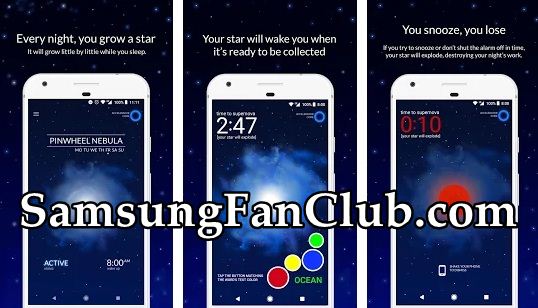 Nebula Alarm Clock App for Samsung Galaxy S7 | S8 | S9 | Note 8 | Nebula-Alarm-Clock-app-samsung-galaxy-s7-s8-s9-note-8