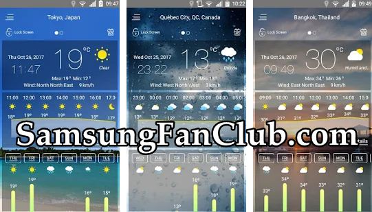 Weather Forecast App for Samsung Galaxy S7 | S8 | S9 | Note 8 | Weather-Forecast-App-for-Samsung-galaxy-s7-s8-s9-note-8-galaxy-x