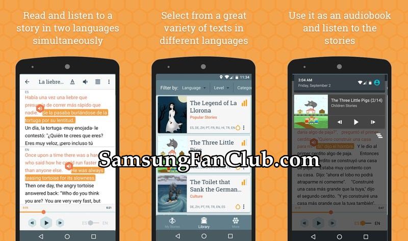 Beelinguapp Learn Languages Audio Books for Samsung Galaxy S7, S8, S9, Note 9, S10 | beelinguapp-samsung-galaxy-s7-s8-s9-s10-note-8-note-9-android-apk-download