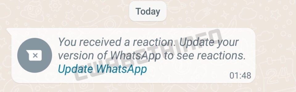 WhatsApp to Introduce Message Reaction Similar to Instagram | WA_UPDATE_TO_SEE_REACTION_ANDROID-960x298-1